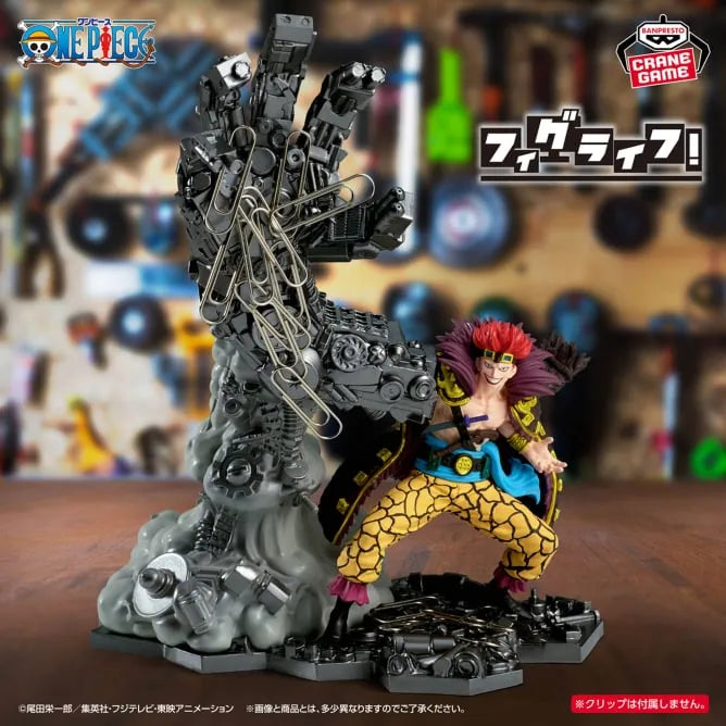One Piece - Eustass Kid - FigLife! (Bandai Spirits)ㅤ – Bandai Spirits – ActionFigureBrasil
