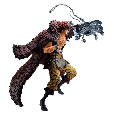 One Piece - Eustass Kid - Ichiban Kuji One Piece Best of Omnibus - Masterlise - Masterlise Expiece - the Worst Generation - E Prize (Bandai Spirits)ㅤ – Bandai Spirits – ActionFigureBrasil — ângulo diferente