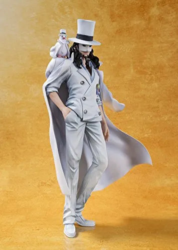 One Piece Film Gold - Hattori - Rob Lucci - Figuarts ZERO - -One Piece Film Gold ver.- (Bandai)ㅤ – Bandai – ActionFigureBrasil