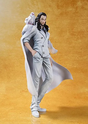 One Piece Film Gold - Hattori - Rob Lucci - Figuarts ZERO - -One Piece Film Gold ver.- (Bandai)ㅤ – Bandai – ActionFigureBrasil — acessórios