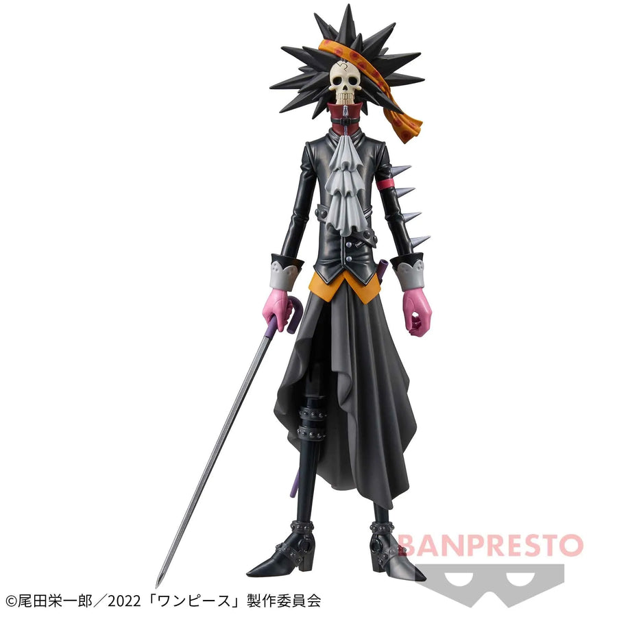 One Piece Film Red - Brook - DXF Figure - The Grandline Men Film Red Vol.9 (Bandai Spirits)ㅤ – Bandai Spirits – ActionFigureBrasil