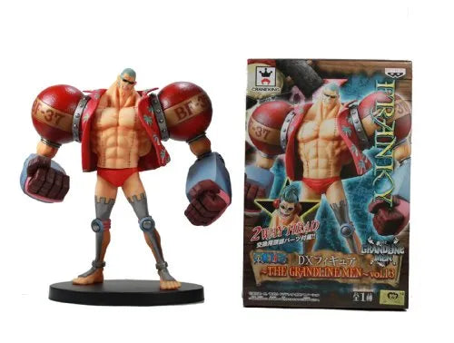 One Piece - Franky - The Grandline Men - vol 13ㅤ – Banpresto – ActionFigureBrasil