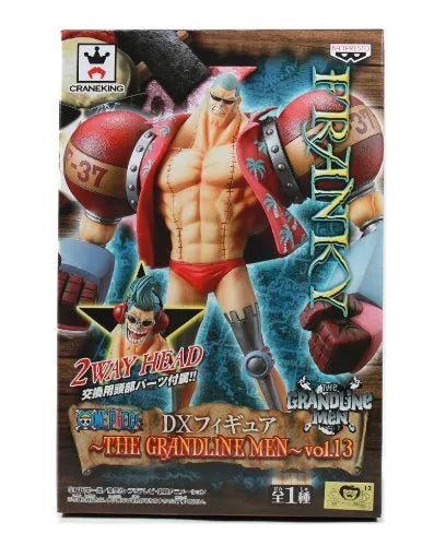 One Piece - Franky - The Grandline Men - vol 13ㅤ – Banpresto – ActionFigureBrasil