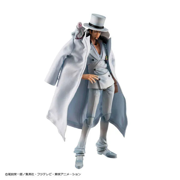 One Piece - Hattori - Rob Lucci - Variable Action Heroes - Ver. 1.5 (MegaHouse)ㅤ – MegaHouse – ActionFigureBrasil