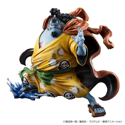 One Piece - Jinbei - Excellent Model - Portrait Of Pirates "SA-MAXIMUM" - 1/8 - Super Limited Reprint Edition (MegaHouse) [Shop Exclusive]ㅤ – MegaHouse – ActionFigureBrasil