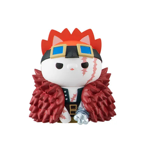 One Piece - Mega Cat Project - One Piece Nyan Piece Nyaan! Luffy to Koutekishu Hen - Box of 8 (MegaHouse)ㅤ – MegaHouse – ActionFigureBrasil