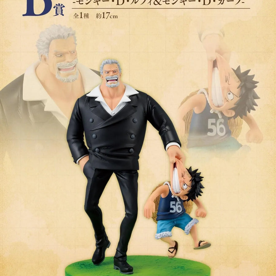 One Piece - Monkey D. Garp - Monkey D. Luffy - Ichiban Kuji One Piece Road to Dawn -Bouken e no Kiseki- (B Prize) - Revible Moment (Bandai Spirits)ㅤ – Bandai Spirits – ActionFigureBrasil