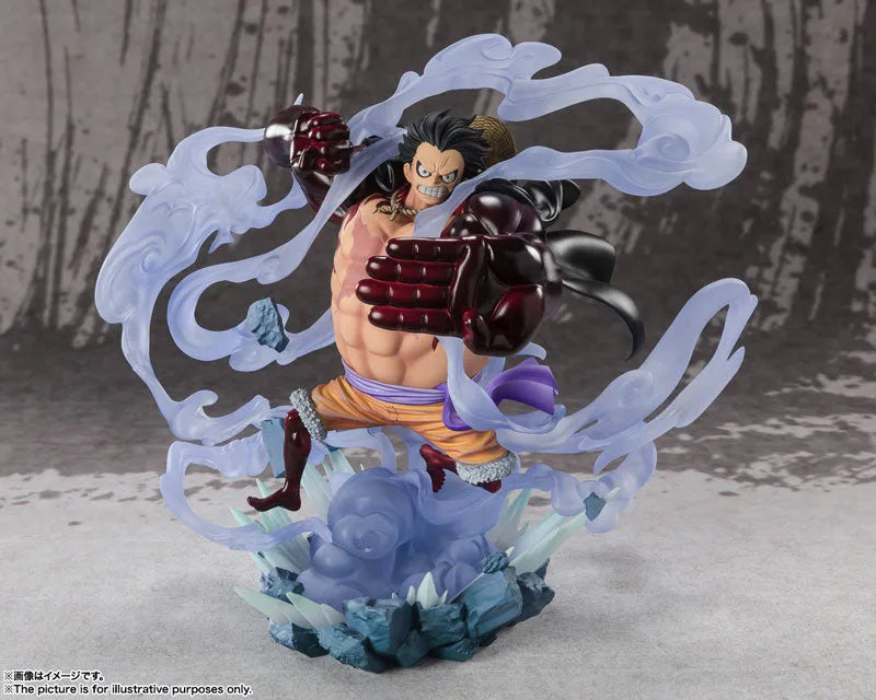 One Piece - Monkey D. Luffy - Chou Gekisen -Extra Battle- - Figuarts ZERO - Gear 4, Battle of Monsters on Onigashima - 2026 Re-release (Bandai Spirits)ㅤ – Bandai Spirits – ActionFigureBrasil