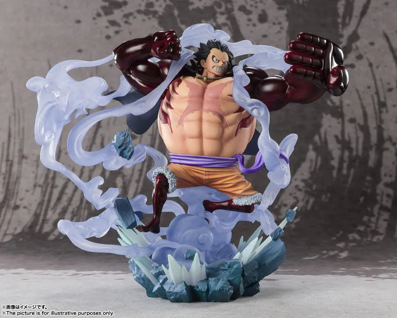 One Piece - Monkey D. Luffy - Chou Gekisen -Extra Battle- - Figuarts ZERO - Gear 4, Battle of Monsters on Onigashima - 2026 Re-release (Bandai Spirits)ㅤ – Bandai Spirits – ActionFigureBrasil