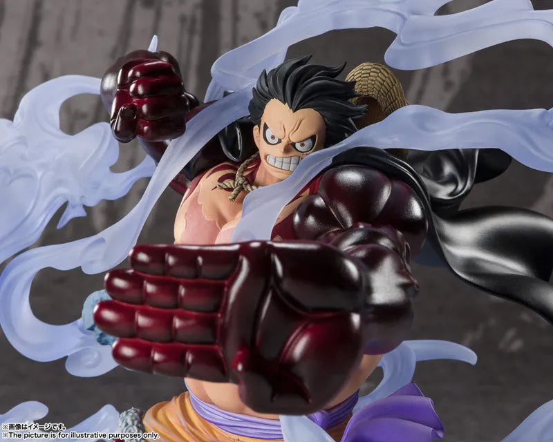 One Piece - Monkey D. Luffy - Chou Gekisen -Extra Battle- - Figuarts ZERO - Gear 4, Battle of Monsters on Onigashima - 2026 Re-release (Bandai Spirits)ㅤ – Bandai Spirits – ActionFigureBrasil