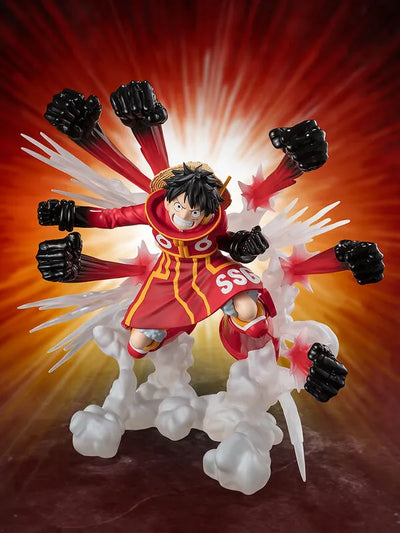One Piece - Monkey D. Luffy - Chou Gekisen -Extra Battle- - Figuarts ZERO - Gum Gum Hawk Gatling (Bandai Spirits)ㅤ – Bandai Spirits – ActionFigureBrasil