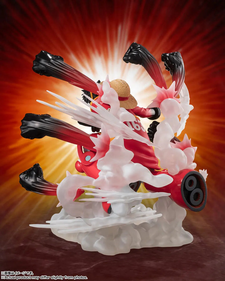 One Piece - Monkey D. Luffy - Chou Gekisen -Extra Battle- - Figuarts ZERO - Gum Gum Hawk Gatling (Bandai Spirits)ㅤ – Bandai Spirits – ActionFigureBrasil