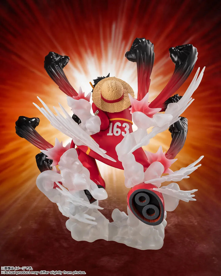 One Piece - Monkey D. Luffy - Chou Gekisen -Extra Battle- - Figuarts ZERO - Gum Gum Hawk Gatling (Bandai Spirits)ㅤ – Bandai Spirits – ActionFigureBrasil