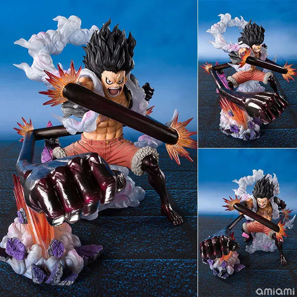One Piece - Monkey D. Luffy - Chou Gekisen -Extra Battle- - Figuarts ZERO - The Snakeman (Bandai)ㅤ – Bandai – ActionFigureBrasil