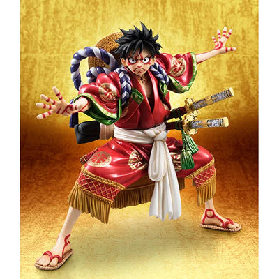 One Piece - Monkey D. Luffy - Excellent Model - Portrait.Of.Pirates "Kabuki-Edition" - 1/8ㅤ – Flat River Group CA – ActionFigureBrasil