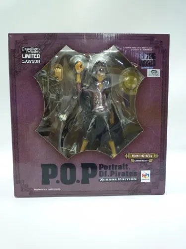 One Piece - Monkey D. Luffy - Excellent Model - Portrait Of Pirates Limited Edition - Portrait Of Pirates Strong Edition - 1/8 - Lawson Ver.ㅤ – MegaHouse – ActionFigureBrasil — ângulo diferente