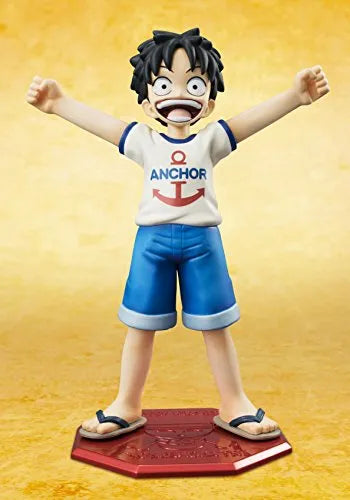 One Piece - Monkey D. Luffy - Excellent Model - Portrait Of Pirates MILD - 1/8 - CB-R1 (MegaHouse)ㅤ – MegaHouse – ActionFigureBrasil — embalagem