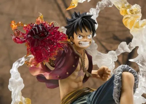 One Piece - Monkey D. Luffy - Figuarts ZERO - Battle ver. (Bandai)ㅤ – Bandai – ActionFigureBrasil