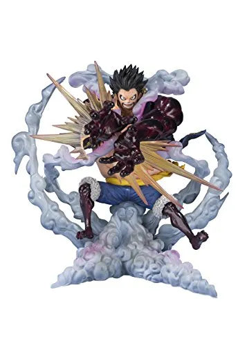 One Piece - Monkey D. Luffy - Figuarts ZERO - Gear Fourth -Leo Bazooka- (Bandai)ㅤ – Bandai – ActionFigureBrasil