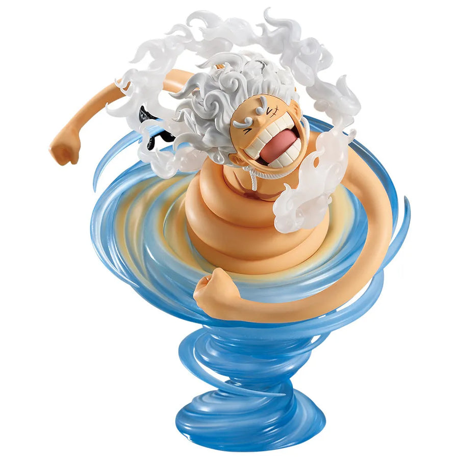 One Piece - Monkey D. Luffy - Ichiban Kuji One Piece Takumi no Keifu Hakyoku (A Prize) - Sumishiki Kai Gi - Gear 5, Gomu Gomu no Dawn Whip (Bandai Spirits)ㅤ – Bandai Spirits – ActionFigureBrasil