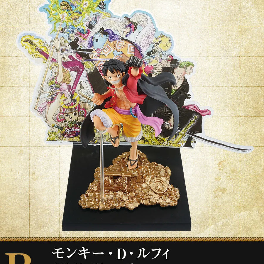 One Piece - Monkey D. Luffy - Ichiban Kuji One Piece WT100 Memorial Eiichiro Oda Draws 100 Great Pirates - B Prize (Bandai Spirits)ㅤ – Bandai Spirits – ActionFigureBrasil
