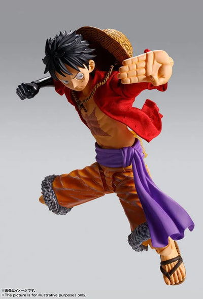 One Piece - Monkey D. Luffy - Imagination Works - 1/9 (Bandai Spirits)ㅤ – Bandai Spirits – ActionFigureBrasil — ângulo diferente