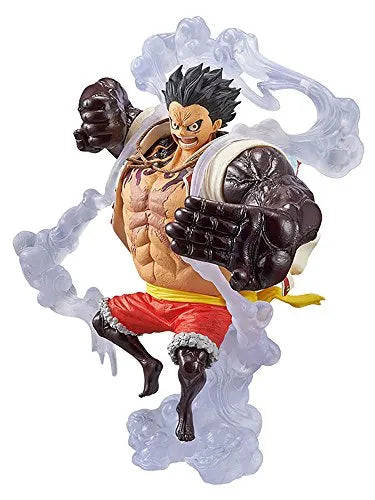 One Piece - Monkey D. Luffy - King of Artist - Gear Fourth, The Bound Manㅤ – Banpresto – ActionFigureBrasil