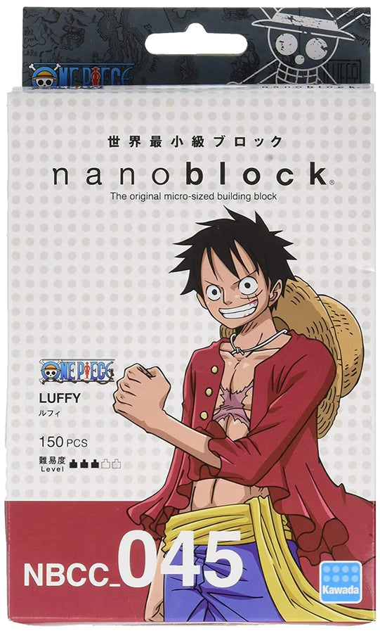 One Piece - Monkey D. Luffy - Nanoblock NBCC_045 (Kawada)ㅤ – Kawada – ActionFigureBrasil
