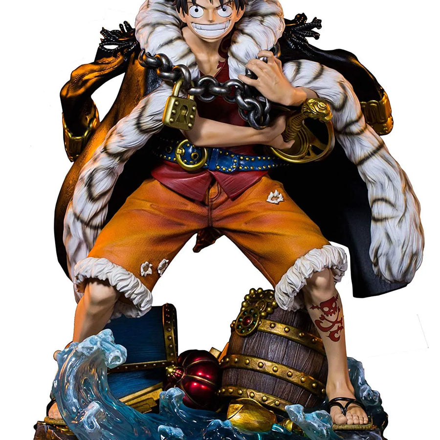 One Piece - Monkey D. Luffy - One Piece Log Collection Statue (Plex, Unique Art Studio)ㅤ – PLEX – ActionFigureBrasil