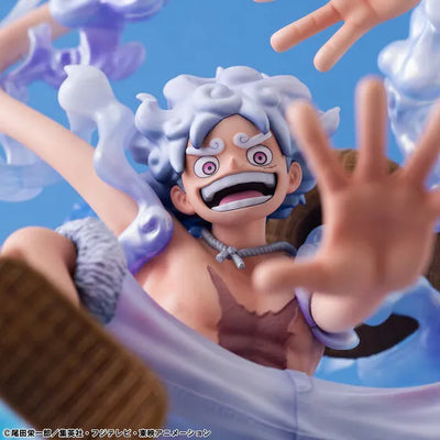 One Piece - Monkey D. Luffy - Portrait of Pirates "Evolutionary History" - Gear 5 (MegaHouse) [Shop Exclusive]ㅤ – MegaHouse – ActionFigureBrasil — close