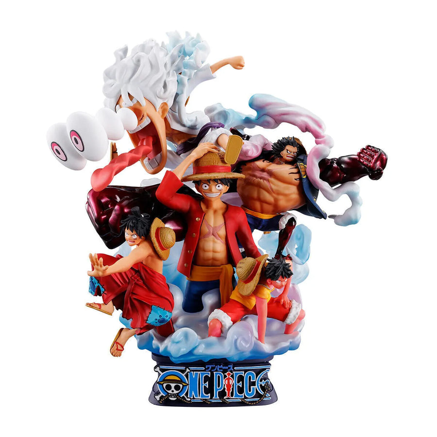 One Piece - Monkey D. Luffy - Puchirama DX - Puchirama DX Logbox Re:Birth 02 Luffy Special - Puchirama Series (MegaHouse) [Shop Exclusive]ㅤ – MegaHouse – ActionFigureBrasil
