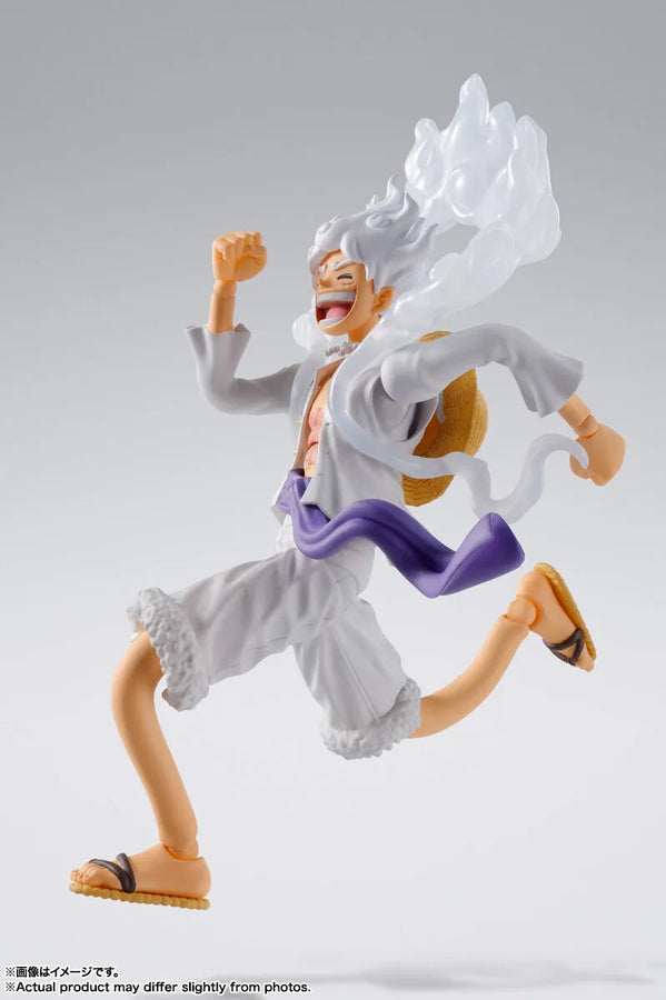 One Piece - Monkey D. Luffy - S.H.Figuarts - Gear 5 (Bandai Spirits)ㅤ – Bandai Spirits – ActionFigureBrasil