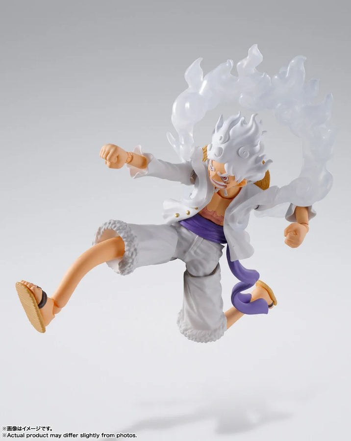 One Piece - Monkey D. Luffy - S.H.Figuarts - Gear 5 (Bandai Spirits)ㅤ – Bandai Spirits – ActionFigureBrasil