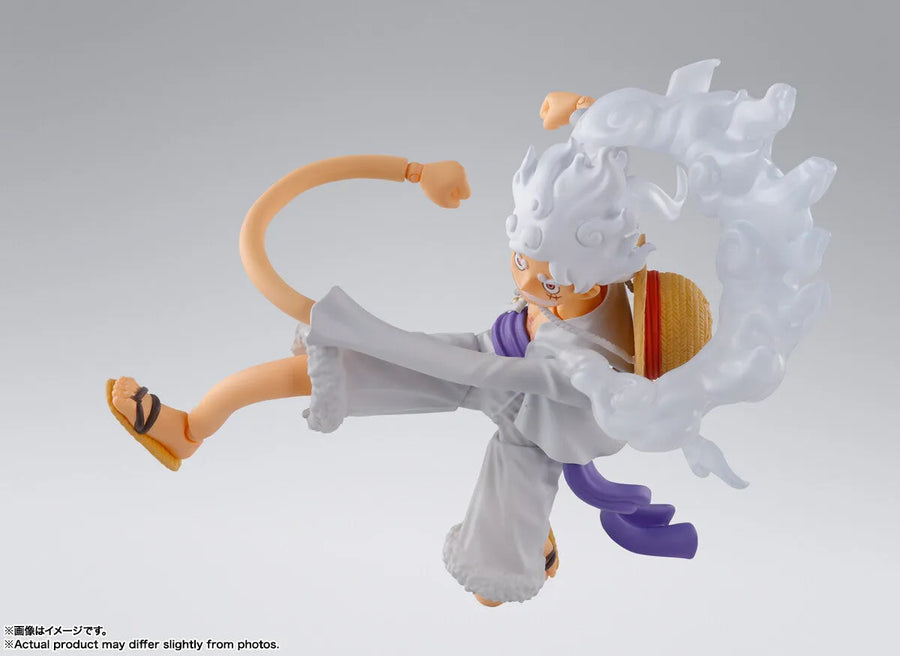 One Piece - Monkey D. Luffy - S.H.Figuarts - Gear 5 (Bandai Spirits)ㅤ – Bandai Spirits – ActionFigureBrasil
