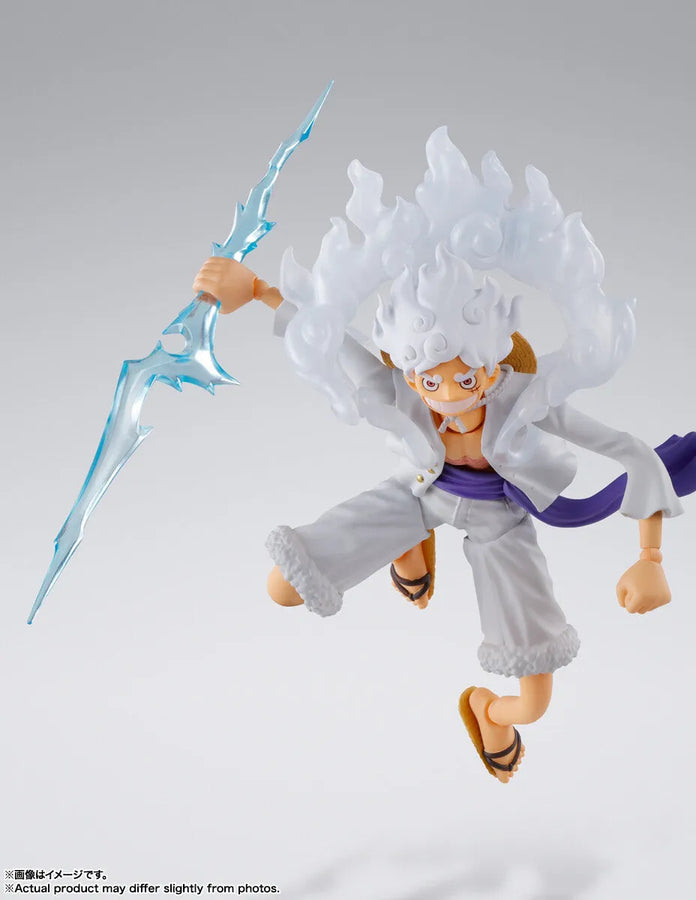 One Piece - Monkey D. Luffy - S.H.Figuarts - Gear 5 (Bandai Spirits)ㅤ – Bandai Spirits – ActionFigureBrasil