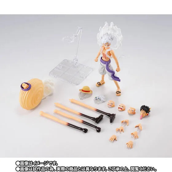 One Piece - Monkey D. Luffy - S.H.Figuarts - Gear 5, Future Island Egghead (Bandai Spirits) [Shop Exclusive]ㅤ – Bandai Spirits – ActionFigureBrasil