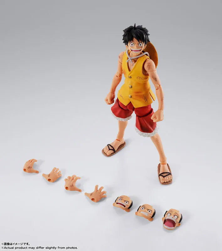One Piece - Monkey D. Luffy - S.H.Figuarts - Marineford (Bandai Spirits)ㅤ – Bandai Spirits – ActionFigureBrasil
