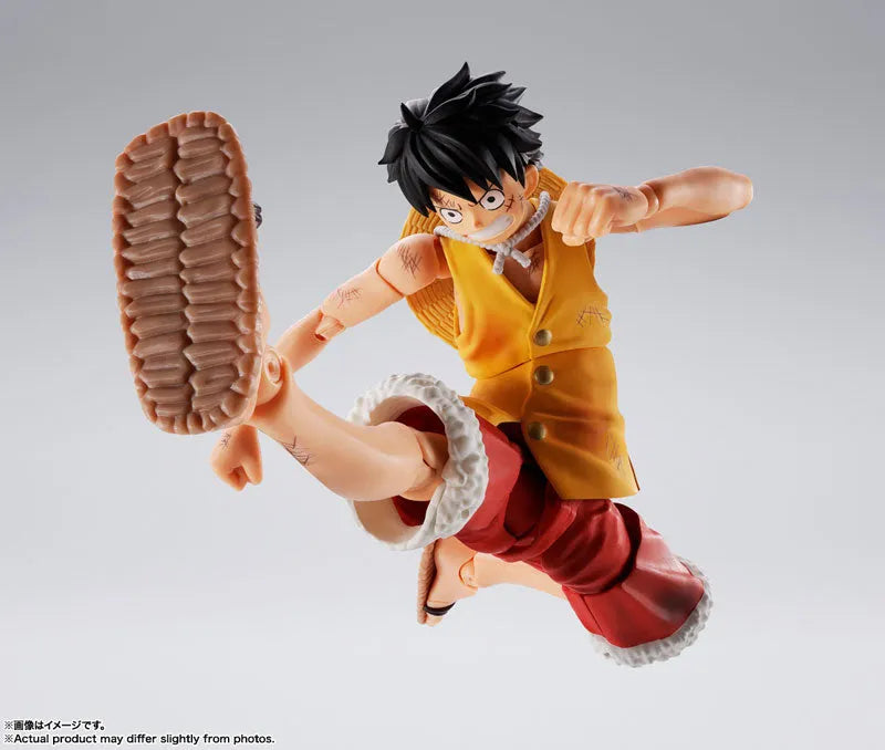 One Piece - Monkey D. Luffy - S.H.Figuarts - Marineford (Bandai Spirits)ㅤ – Bandai Spirits – ActionFigureBrasil