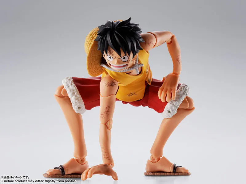 One Piece - Monkey D. Luffy - S.H.Figuarts - Marineford (Bandai Spirits)ㅤ – Bandai Spirits – ActionFigureBrasil
