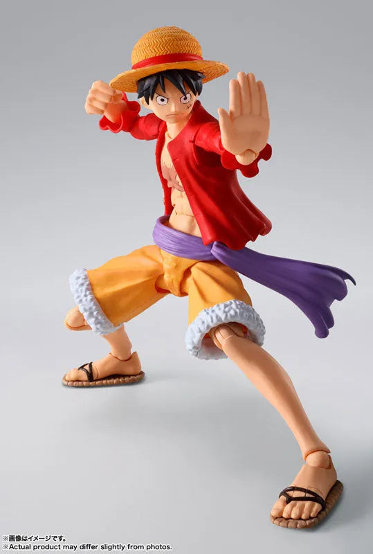 One Piece - Monkey D. Luffy - S.H.Figuarts - The Raid on Onigashima (Bandai Spirits)ㅤ – Bandai Spirits – ActionFigureBrasil