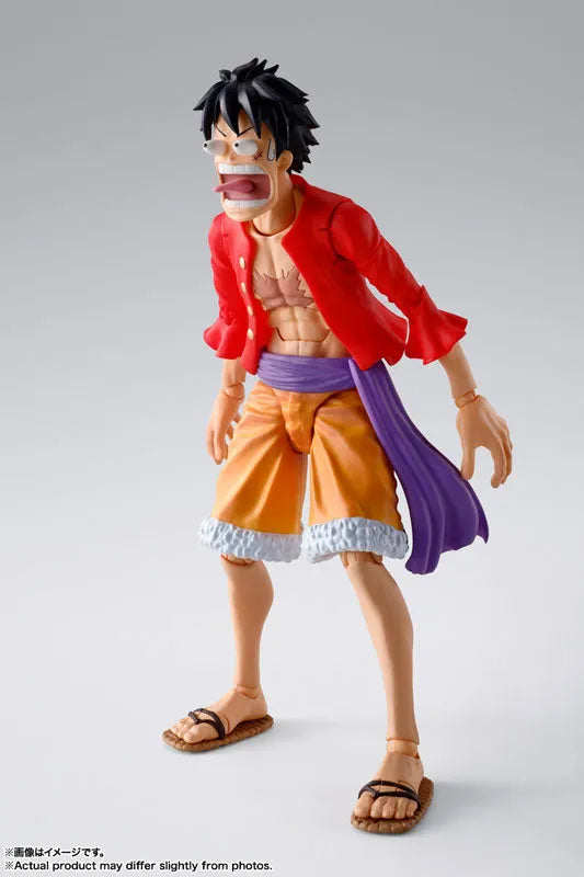 One Piece - Monkey D. Luffy - S.H.Figuarts - The Raid on Onigashima (Bandai Spirits)ㅤ – Bandai Spirits – ActionFigureBrasil