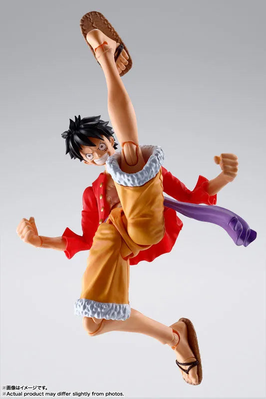 One Piece - Monkey D. Luffy - S.H.Figuarts - The Raid on Onigashima (Bandai Spirits)ㅤ – Bandai Spirits – ActionFigureBrasil