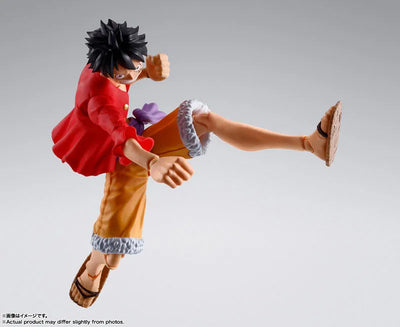 One Piece - Monkey D. Luffy - S.H.Figuarts - The Raid on Onigashima (Bandai Spirits)ㅤ – Bandai Spirits – ActionFigureBrasil — com base expositora