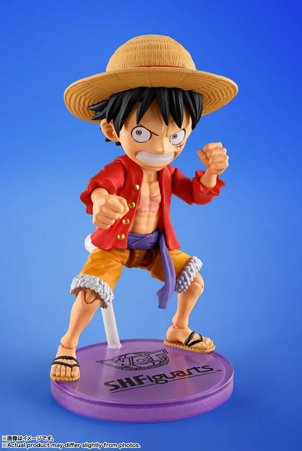 One Piece - Monkey D. Luffy - S.H.Figuarts - World Collectable Figure (Bandai Spirits)ㅤ – Bandai Spirits – ActionFigureBrasil
