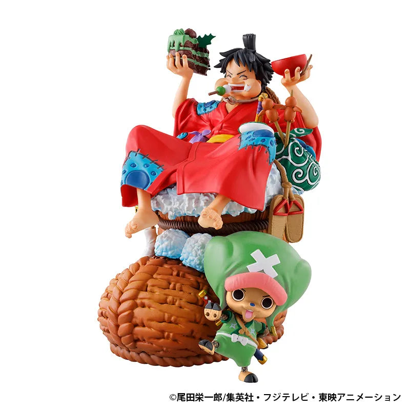 One Piece - Monkey D. Luffy - Tony Tony Chopper - Puchirama DX One Piece Logbox 01 - Puchirama Series (MegaHouse) [Shop Exclusive]ㅤ – MegaHouse – ActionFigureBrasil
