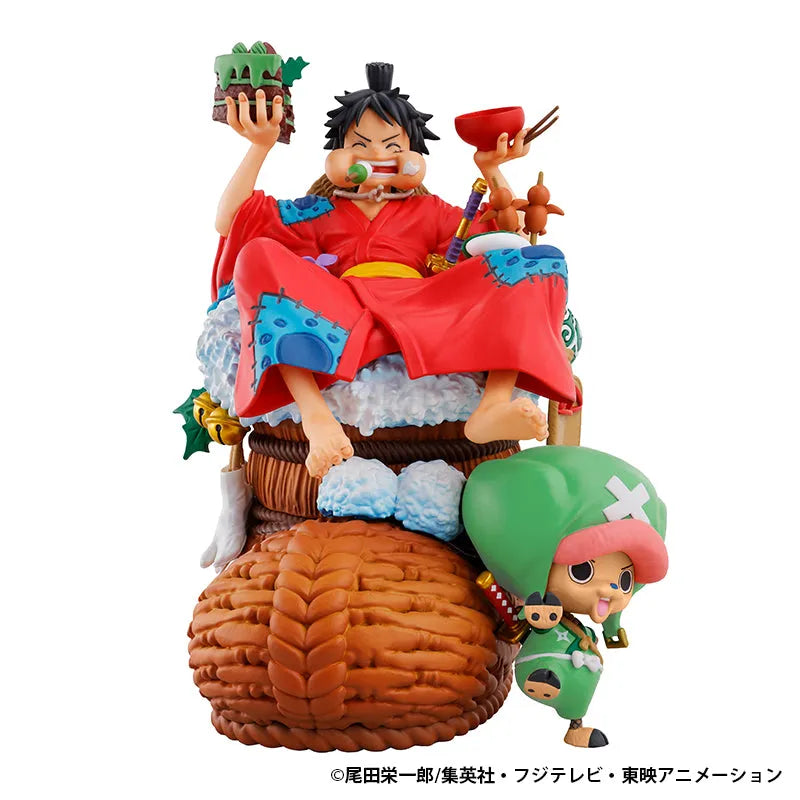 One Piece - Monkey D. Luffy - Tony Tony Chopper - Puchirama DX One Piece Logbox 01 - Puchirama Series (MegaHouse) [Shop Exclusive]ㅤ – MegaHouse – ActionFigureBrasil