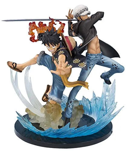 One Piece - Monkey D. Luffy - Trafalgar Law - Figuarts ZERO - -5th Anniversary Edition- (Bandai)ㅤ – Bandai – ActionFigureBrasil