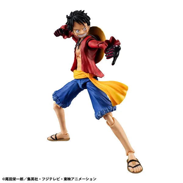 One Piece - Monkey D. Luffy - Variable Action Heroes - Busoushoku no Haki Ver. (MegaHouse)ㅤ – MegaHouse – ActionFigureBrasil