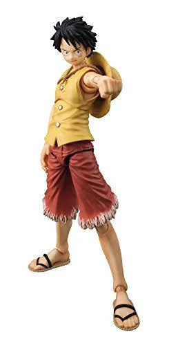 One Piece - Monkey D. Luffy - Variable Action Heroes - Past Blue, Ver.Yellowㅤ – MegaHouse – ActionFigureBrasil