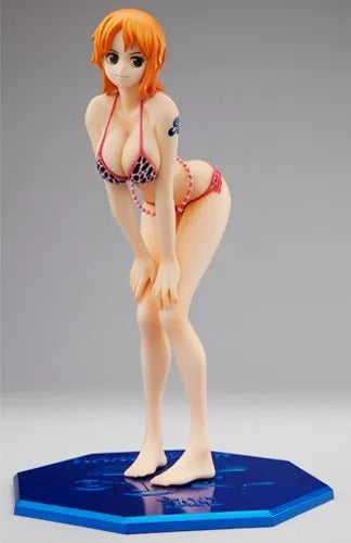 One Piece - Nami - Excellent Model - Portrait Of Pirates Limited Edition - 1/8 - Pink ver.ㅤ – MegaHouse – ActionFigureBrasil
